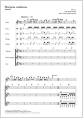 Innocent Butterfly SSA choral sheet music cover